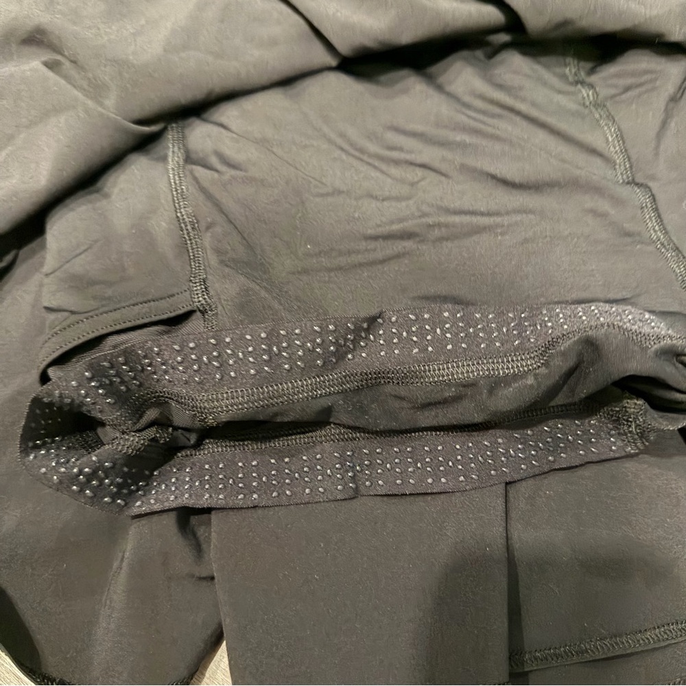 Lululemon Court Rival High Rise Skirt Black Size 10 - Picture 9 of 10